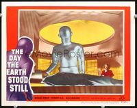2n003 DAY THE EARTH STOOD STILL LC #3 1951 c/u of Gort healing Rennie while Neal watches!