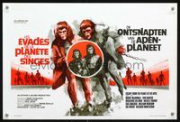 2o391 ESCAPE FROM THE PLANET OF THE APES Belgian '71 meet Baby Milo who has Washington terrified!