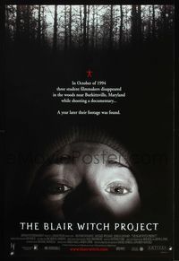 2o808 BLAIR WITCH PROJECT DS one-sheet '99 Daniel Myrick & Eduardo Sanchez horror cult classic!