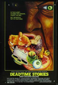 2o822 DEADTIME STORIES one-sheet movie poster '87 wild horror art by S. Ciestaxvski!