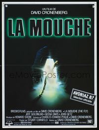 2o346 FLY French 15x21 '86 David Cronenberg, Jeff Goldblum, cool sci-fi art!