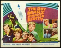 2o023 DAY MARS INVADED EARTH 1/2sheet '63 their bodies & brains were destroyed by alien super-minds!