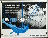 2o052 MIND BENDERS 1/2sh '63perverted & soulless, memories of her warm body turn to repulsive clay!