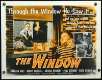 2o083 WINDOW half-sheet R54 imagination was not what held Bobby Driscoll fear-bound by the window!