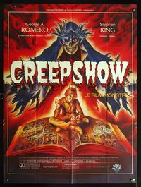 2p198 CREEPSHOW French 1p '82 Romero & King's tribute to E.C. Comics, best different art by Melki!