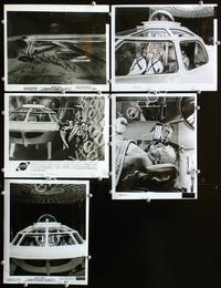 2q489 FANTASTIC VOYAGE 5 8x10 stills '66 Raquel Welch, cool images of tiny ship inside lab & body!
