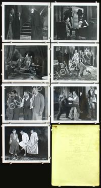 2q417 GHOST PARADE 7 8x10s + script '31 Mack Sennett, Andy Clyde, Harry Gribbon, wacky spooks!