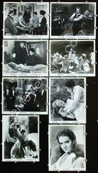 2q357 KISS OF THE VAMPIRE 11 8x10s '63 Hammer horror, Clifford Evans, Noel Willman, Jennifer Daniel