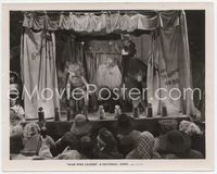 2q320 MAN WHO LAUGHS 8x10 movie still '28 Conrad Veidt with coat over mouth on display at sideshow!