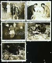 2q514 RETURN OF THE VAMPIRE 5 8x10 movie stills '44 monster Bela Lugosi shown, Frieda Inescort