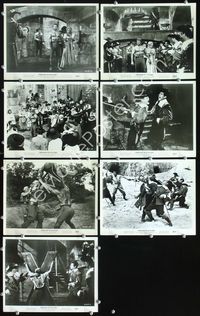 2q426 SAMSON & THE SLAVE QUEEN 7 8x10s '64 Umberto Lenzi's Zorro contro Maciste, Pierre Bruce, Ciani