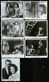 2q432 STRAIT-JACKET 7 8x10 stills '64 crazy ax murderer Joan Crawford, Diane Baker, William Castle