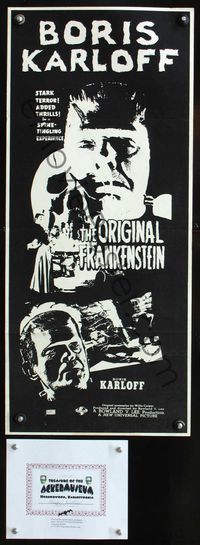 2q228 SON OF FRANKENSTEIN Aust daybill R70s great image of Boris Karloff as the original monster!