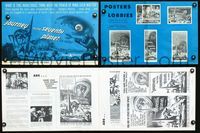 2q019 JOURNEY TO THE SEVENTH PLANET pressbook '61 they have terryfing powers of mind over matter!