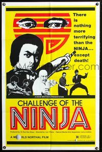 2r135 CHALLENGE OF THE NINJA one-sheet '80 Zhong hua zhang fu, Yasuaki Kurata, martial arts images