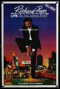 2r729 RICHARD PRYOR LIVE ON THE SUNSET STRIP one-sheet poster '82 great image of Richard Pryor!