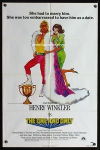 2s351 ONE & ONLY one-sheet movie poster '78 Henry Winkler, Herve Villechaize, Kim Darby, wrestling!