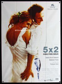 2u325 5X2 French 1panel '04 Francois Ozon, Valeria Bruni Tedeschi, romantic photo by J.C. Moireau!