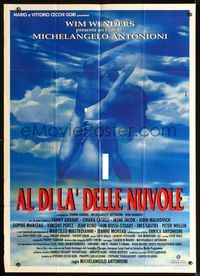 2u097 BEYOND THE CLOUDS Italian 1p '95 Wenders & Antonioni's Al di la delle nuvole, naked Ardant!