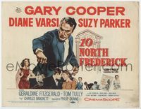 2v301 10 NORTH FREDERICK title card '58 Gary Cooper, Diane Varsi, from John O'Hara's best-seller!