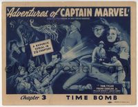 2v315 ADVENTURES OF CAPTAIN MARVEL Chap 3 TC '41 Tom Tyler serial, great montage w/him in uniform!