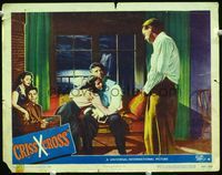 2v065 CRISS CROSS LC #4 '48 c/u of Burt Lancaster holding Yvonne De Carlo, Dan Duryea, film noir!