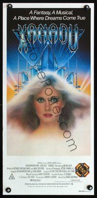 2w960 XANADU Australian daybill movie poster '80 sultry Olivia Newton-John artwork image!