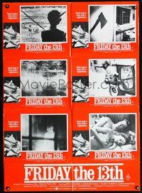 2w981 FRIDAY THE 13th Australian LC poster '80Sean Cunningham, Kevin Bacon, slasher horror classic!
