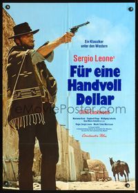 2w075 FISTFUL OF DOLLARS German R73 Per un Pugno di Dollari, Eastwood, Sergio Leone, Hillmann photo