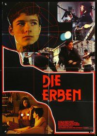 2w109 INHERITORS German movie poster '82 Die Erben, Walter Bannert, Nikolas Vogel, Pizzinini design!