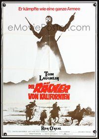 2w131 MASTER GUNFIGHTER German '75 Frank Laughlin, Tom Laughlin, sword-fighting cowboy western!
