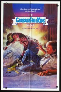 3d312 GARBAGE PAIL KIDS one-sheet poster '87 Topps trading card characters, cool weird art by Craig!