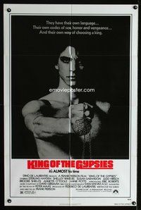 3d456 KING OF THE GYPSIES one-sheet poster '78 1st Eric Roberts, Sterling Hayden, Shelley Winters