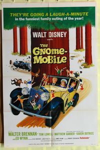 3e276 GNOME-MOBILE style A 1sh '67 Walt Disney fantasy, Walter Brennan, Tom Lowell, Matthew Garber