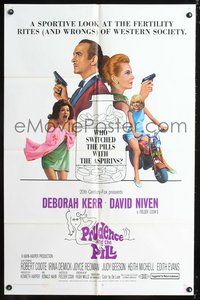 3e577 PRUDENCE & THE PILL 1sheet '68 Deborah Kerr, David Niven, Judy Geeson, birth control comedy!