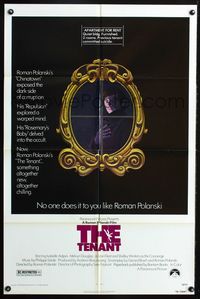 3e822 TENANT one-sheet movie poster '76 Le Locataire, no one does it to you like Roman Polanski!