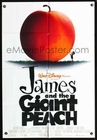 3g408 JAMES & THE GIANT PEACH DS int'l one-sheet poster '96 Walt Disney animated fantasy cartoon!