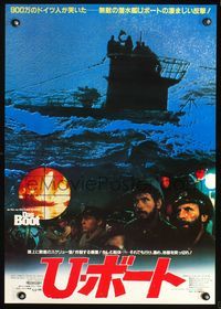 3h078 DAS BOOT Japanese '81 The Boat, Wolfgang Petersen World War II classic, cool submarine image!
