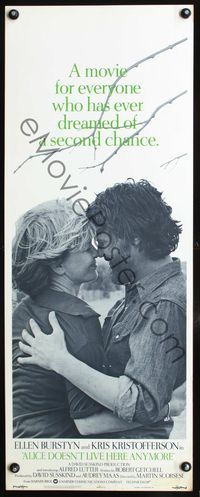 3j315 ALICE DOESN'T LIVE HERE ANYMORE insert '75 Martin Scorsese, Ellen Burstyn, Kris Kristofferson