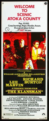 3j556 KLANSMAN insert '74 Lee Marvin, Richard Burton, it's a great place to live, if they let you!