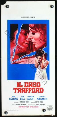 3j226 QUEST FOR LOVE Italian locandina movie poster '72 cool Enzo Nistri art of sexy Joan Collins!