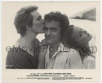 3m007 '10' 8x10 still '79 great posed portrait of Dudley Moore between Bo Derek & Julie Andrews!
