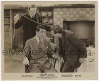 3m027 ARSENIC & OLD LACE 8x10 still R58 Cary Grant about to be tied by Raymond Massey & Peter Lorre!