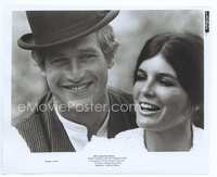 3m062 BUTCH CASSIDY & THE SUNDANCE KID 8.25x10 '69 c/u of smiling Paul Newman & Katharine Ross!