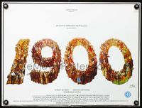 3o178 1900 French 16x21 '77 Bernardo Bertolucci, Robert De Niro, cool Mascii & Bourduge image!