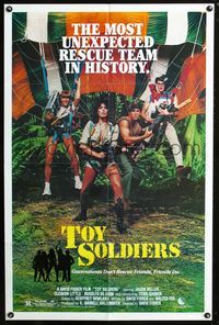 3r908 TOY SOLDIERS one-sheet poster '84 Cleavon Little, the most unexpected rescue team in history!