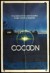3t631 COCOON Argentinean poster '85 Ron Howard classic, Don Ameche, Wilford Brimley, Tahnee Welch