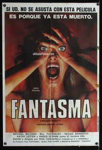 3t761 PHANTASM Argentinean '79 cool completely different image of naked girl with eyes on hands!