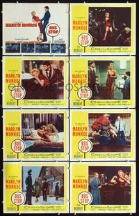 3t091 BUS STOP 8 lobby cards '56 Don Murray, sexy Marilyn Monroe, Arthur O'Connell, Betty Field