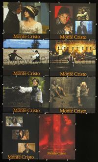 3t123 COUNT OF MONTE CRISTO 8 LCs '02 Jim Caviezel as Edmond Dantes, Guy Pearce, Richard Harris